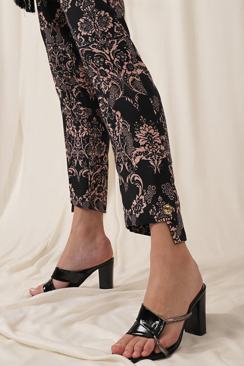 FRINGE BLAZER SUIT SET