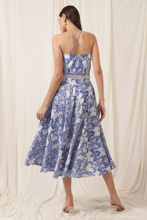 EVA DRESS JAIPUR BELLE INDIGO