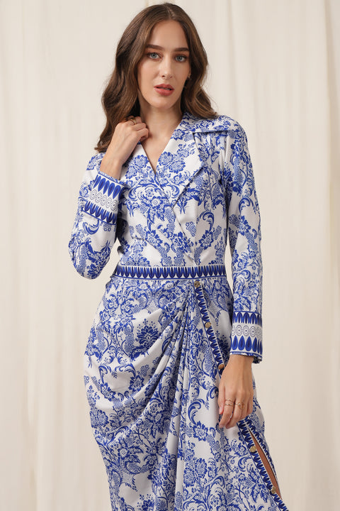 INDO-WESTERN DRAPE DHOTI