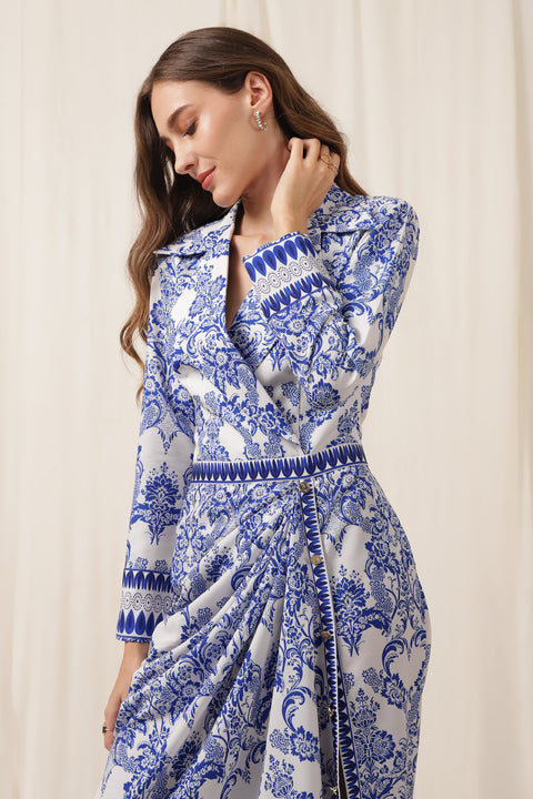 INDO-WESTERN DRAPE DHOTI