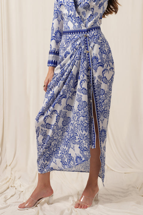 INDO-WESTERN DRAPE DHOTI