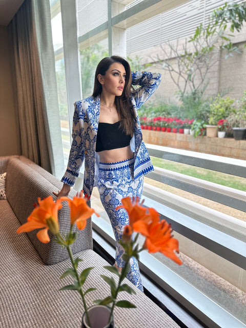 HANSIKA MOTWANI in our BLAZER - SUIT CO-ORD SET