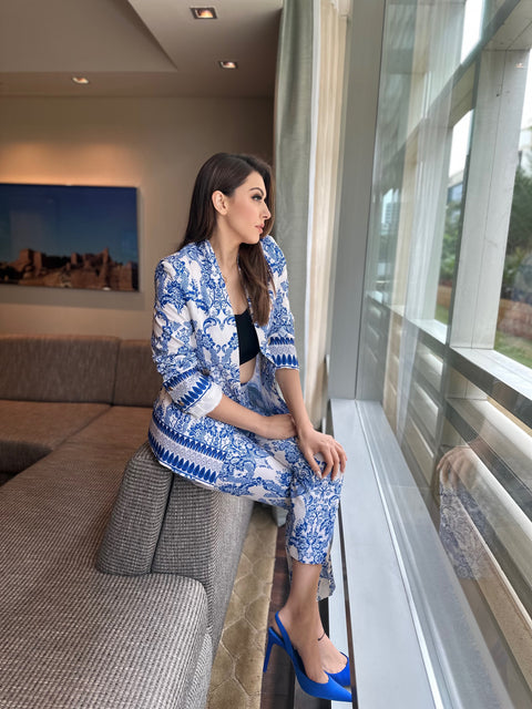 HANSIKA MOTWANI in our BLAZER - SUIT CO-ORD SET